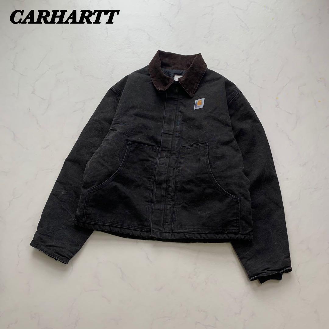 希少80s Carhartt カーハート トラディショナルジャケット短丈USA製