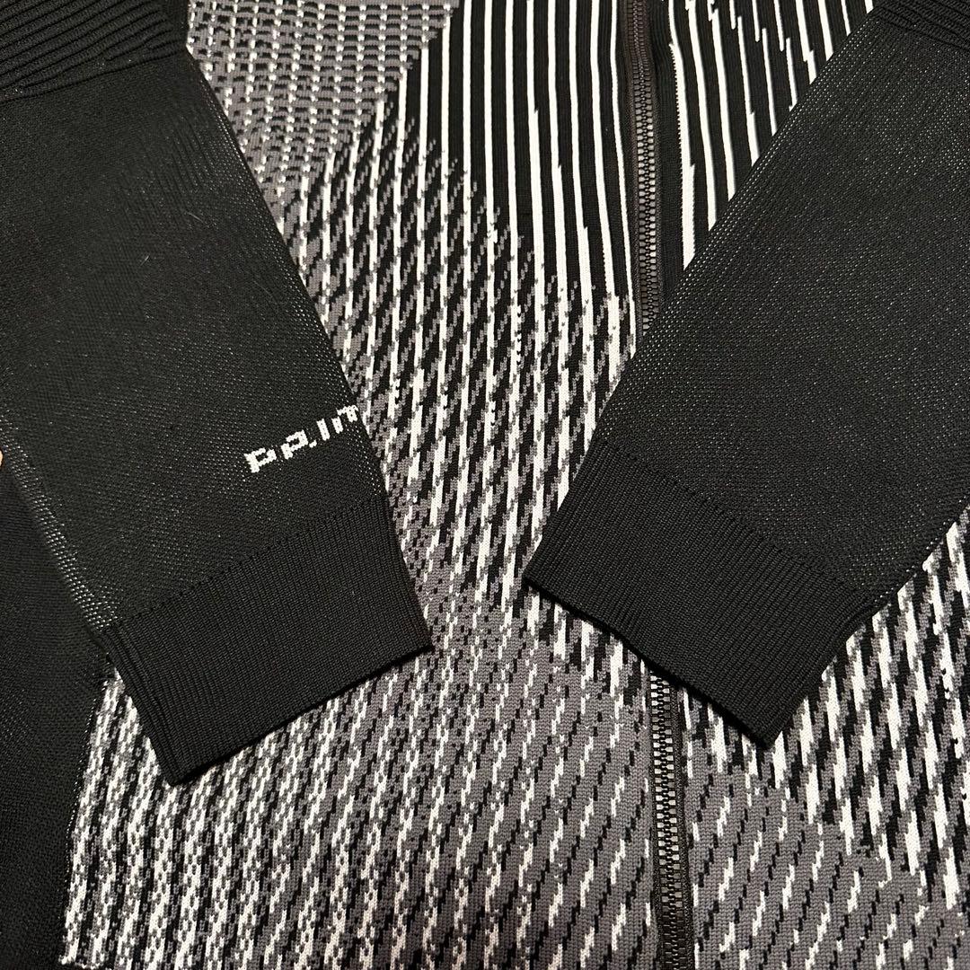 プライムニット　フルジップジャケット　レザースカート　春秋冬　セットアップ　L