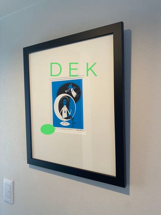 shag シャグシルクスクリーン（額装）