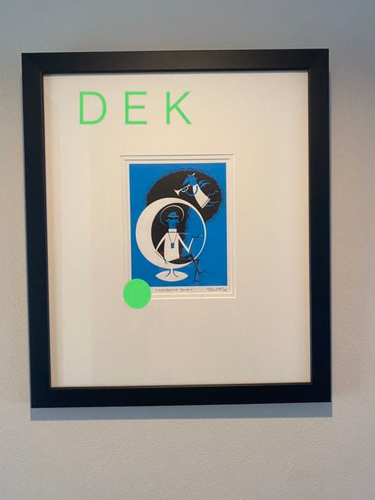 shag シャグシルクスクリーン（額装）