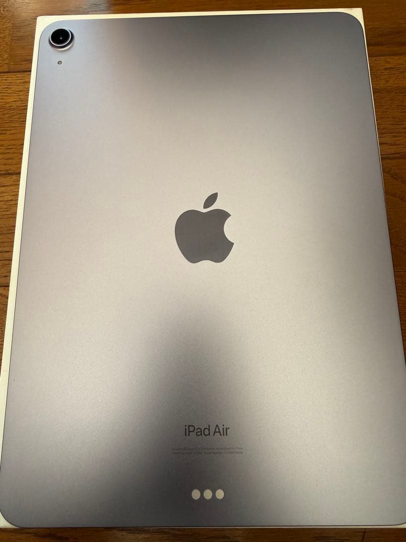 iPad Air 第5世代 64GB パープル M1 美品 バッテリー92%