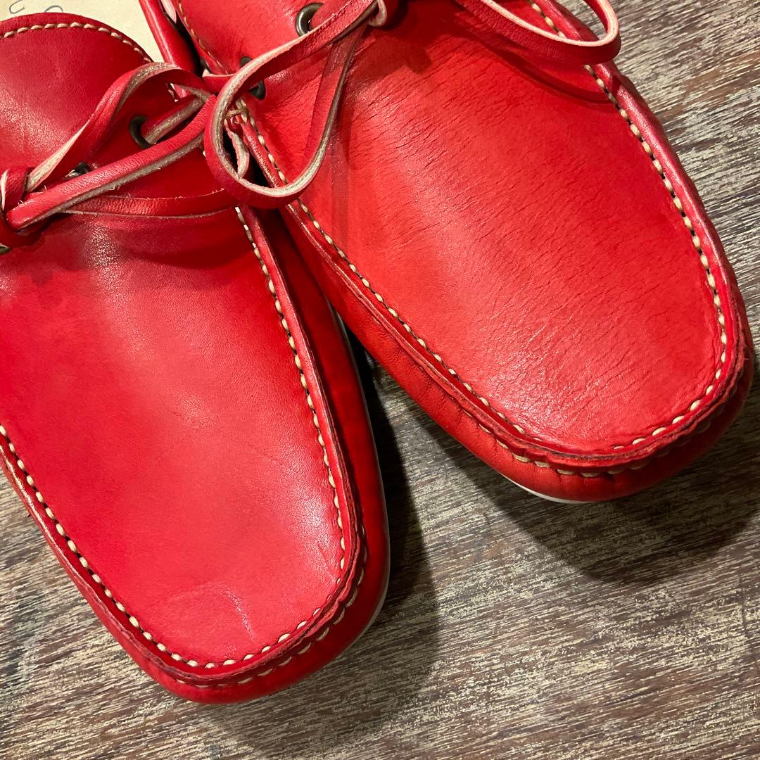 未使用品！エポカウォモ レザー ドライビングシューズ 1351 メンズ 40