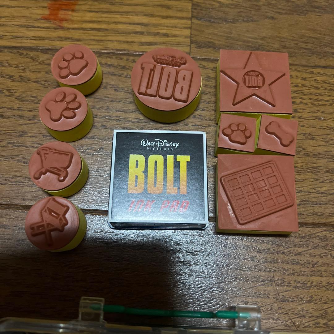 未使用　ディズニー　BOLT ボルト　スタンプ