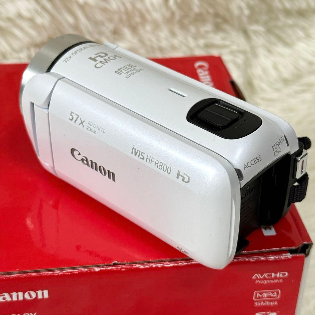 美品⭐️Canon iVIS HFR800 ビデオカメラ 本体