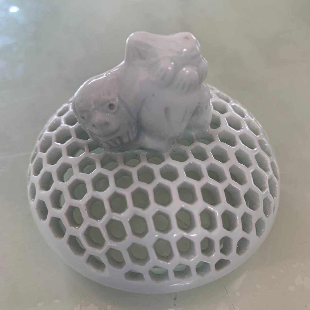 平戸 三川内焼 白磁香炉｜平戸 三川内焼 白磁香炉