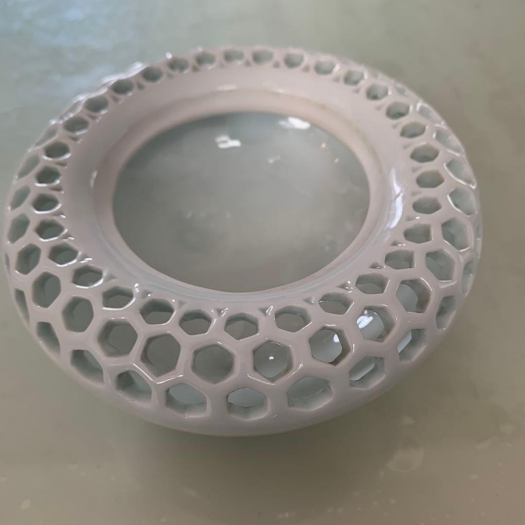 平戸 三川内焼 白磁香炉｜平戸 三川内焼 白磁香炉