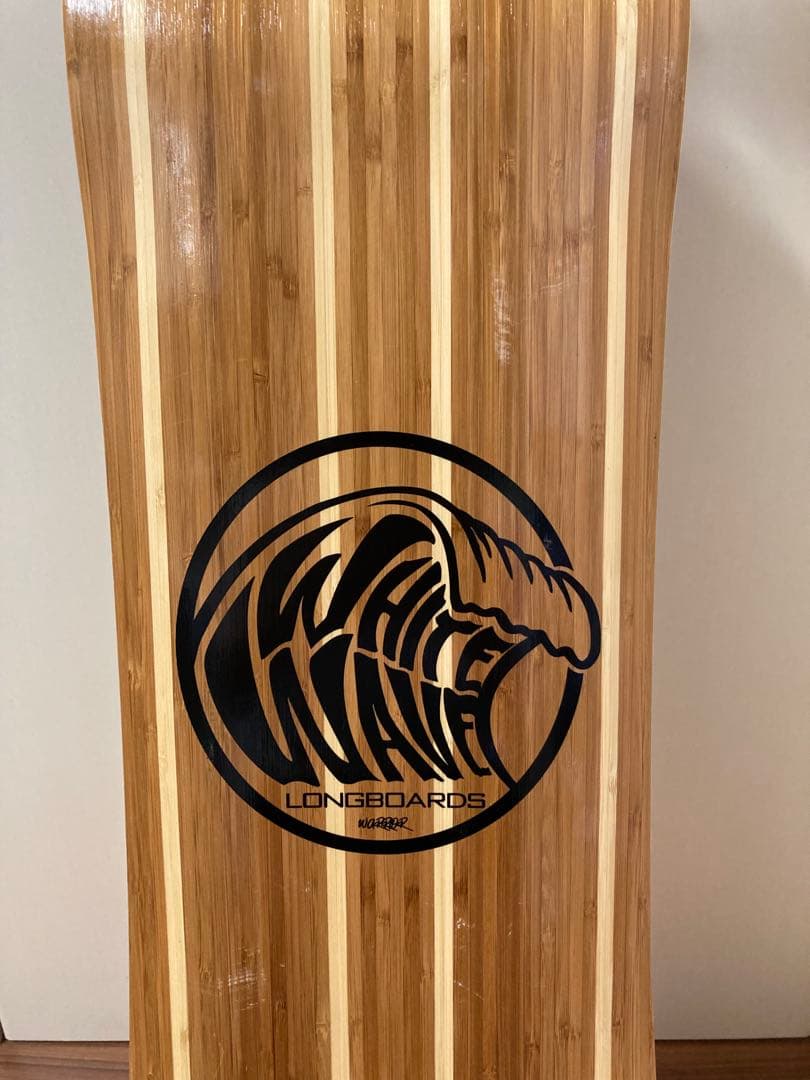 【最終お値下げ】WHITE WAVE WARRIOR ロングスケートボード