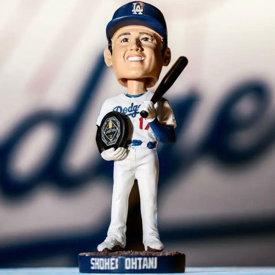 限定配布☆大谷翔平MVPボブルヘッド4/2ドジャースタジアム