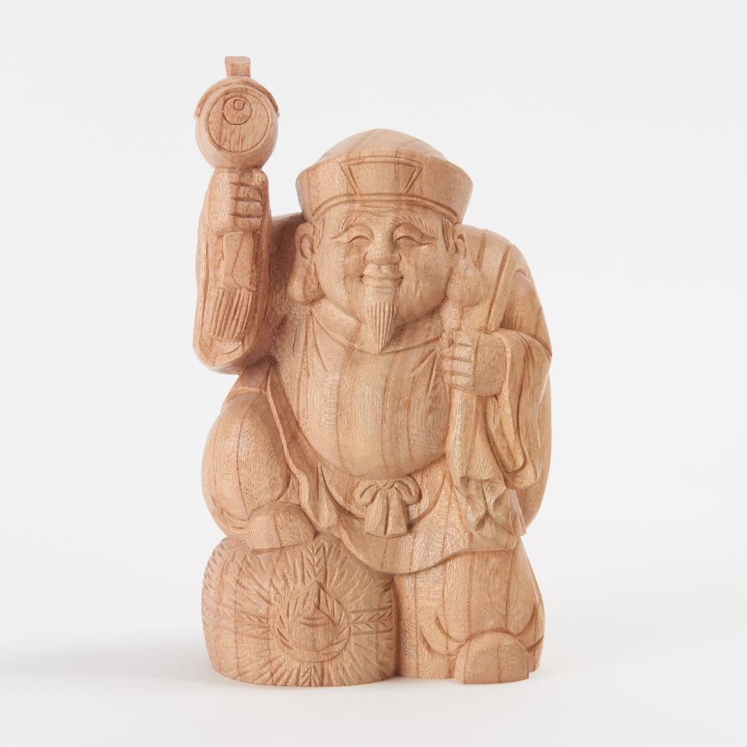 欅　大黒　20ｃｍ #013 欅 大黒 20cm #013