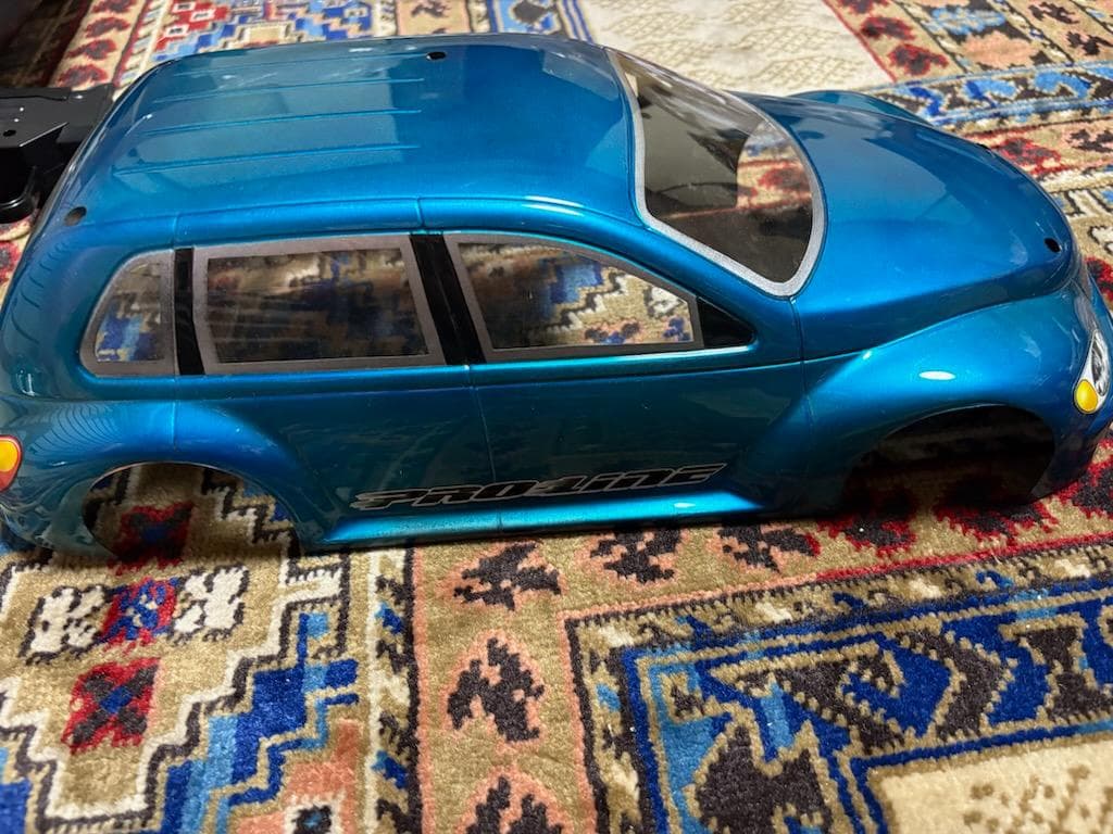 プロライン 1/10 RC用 PTクルーザー 塗装済みボディ メタリックブルー