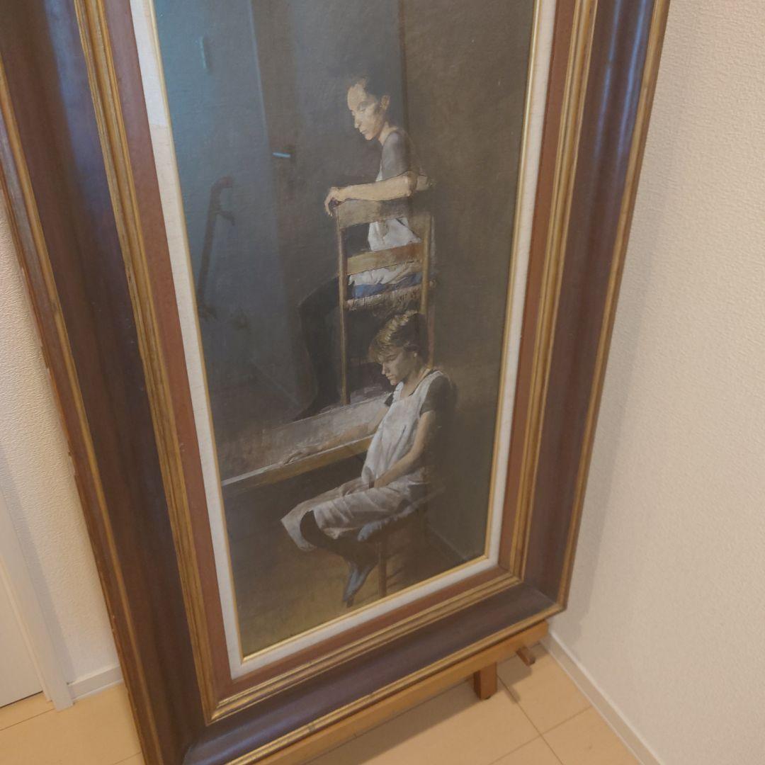 絵画 油絵 ジョルジョ・スカルコ