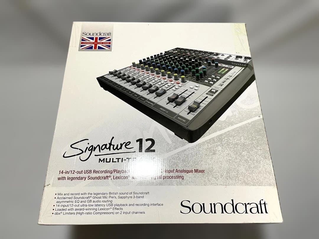 配信機器・PA機器・レコーディング機器 pheanydo Soundcraft Signature12 MTK