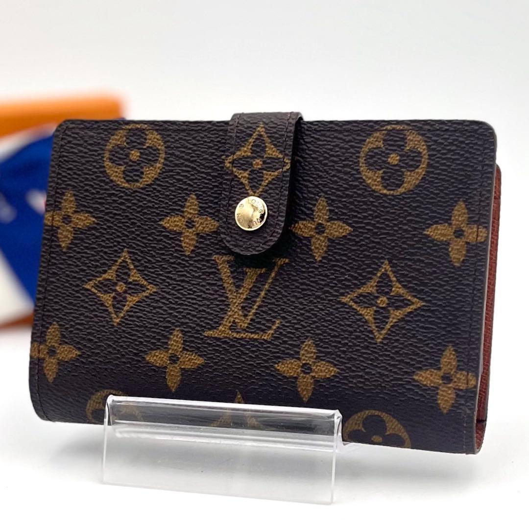 ✴︎極美品✴︎ルイヴィトン モノグラム ヴィエノワ 二つ折り財布 ルイ ヴィトン LOUIS VUITTON 二つ折り財布 モノグラム ポルト モネ