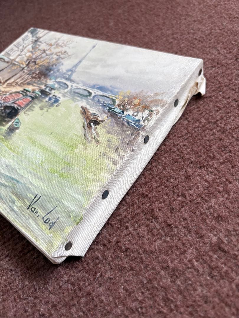 フランス画家 Van Lod ヴァン・ロッドの油彩画