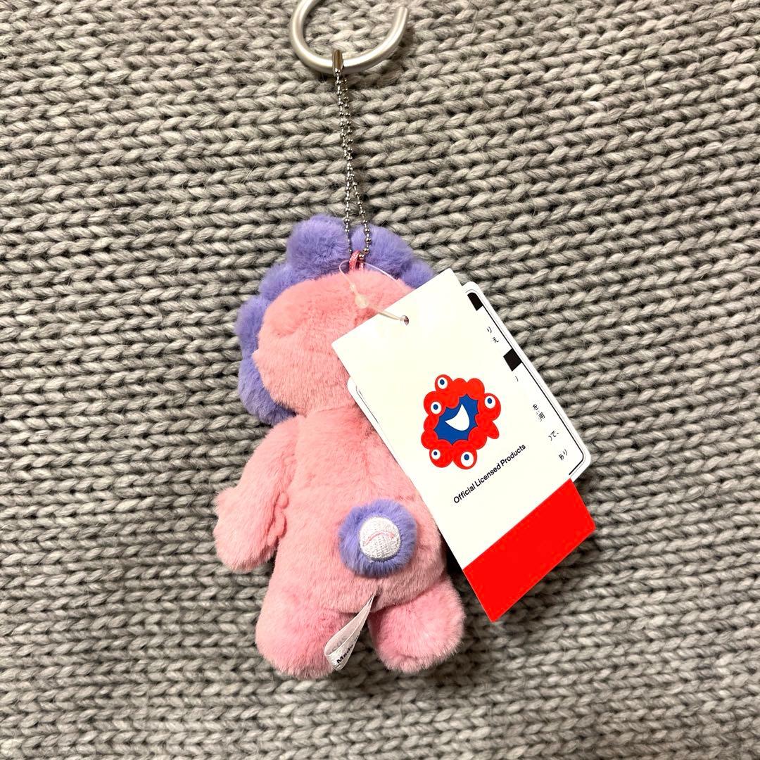関西万博 ミャクミャク カラーマスコット キーホルダー ピンク 紫
