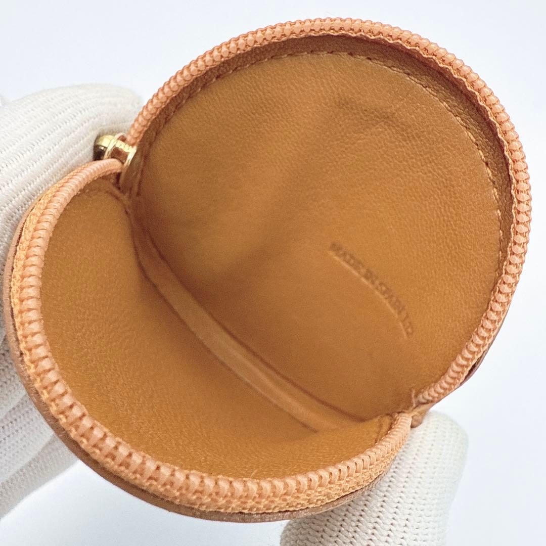 ロエベ アナグラム ケース パース 小銭入 ナッパレザー キャメル