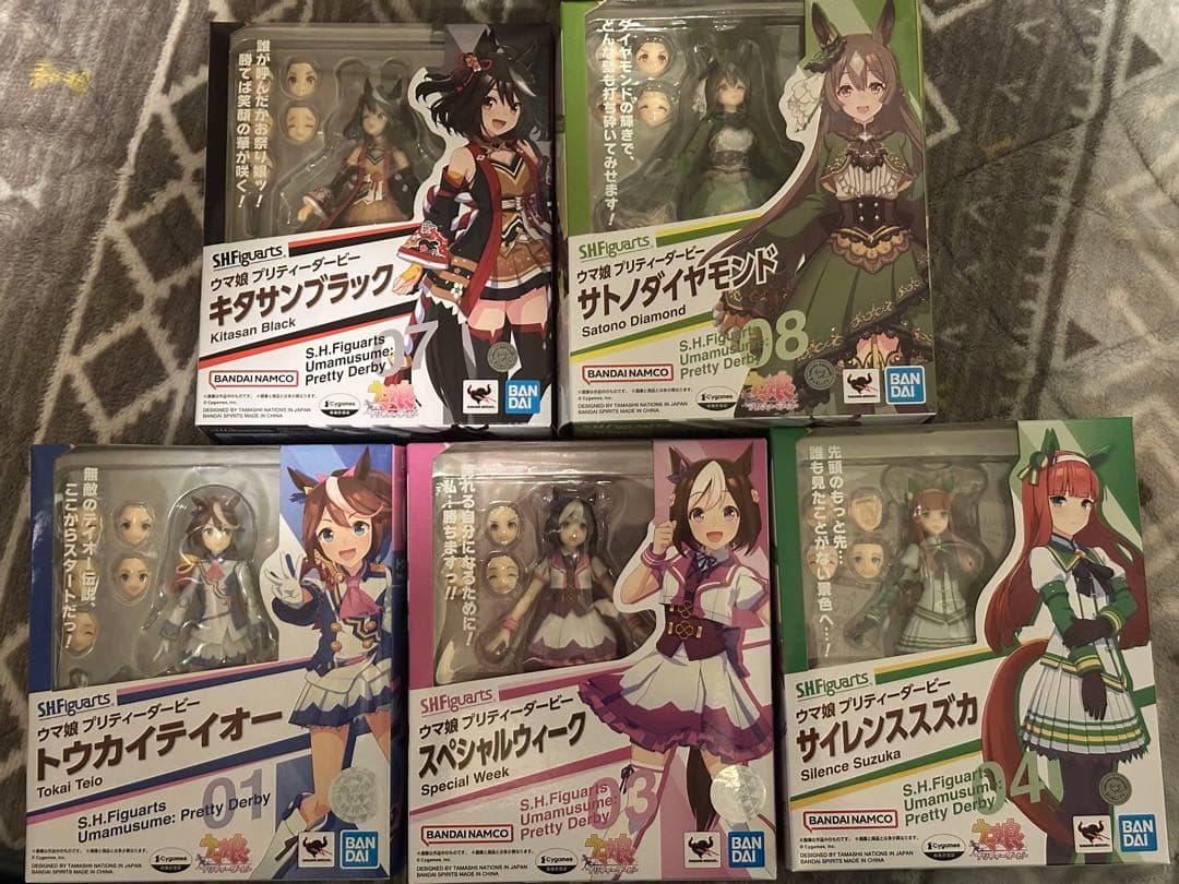 S.H.フィギュアーツ ウマ娘 5点セット