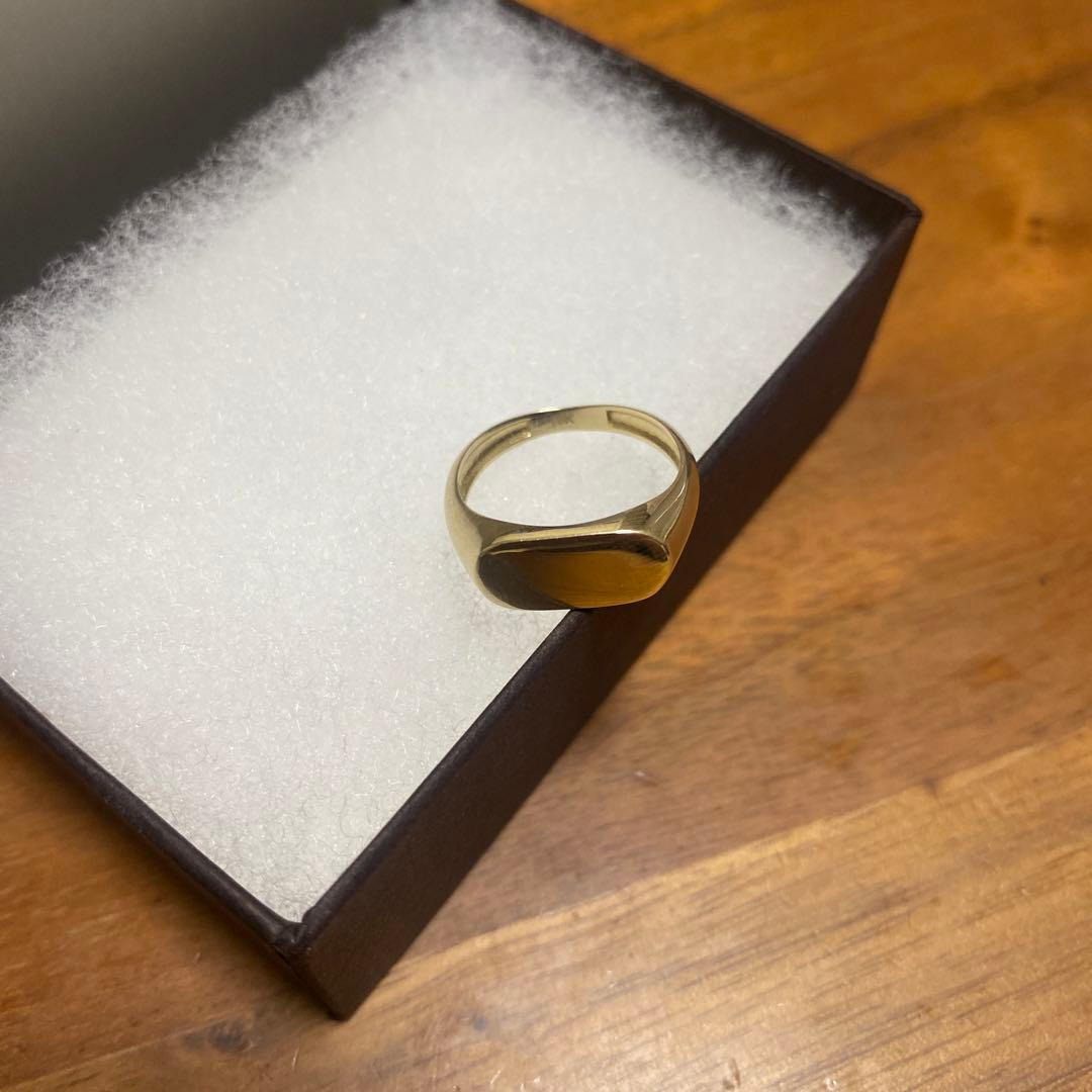 avalanche 10k リング 印台リング　シグネットリング