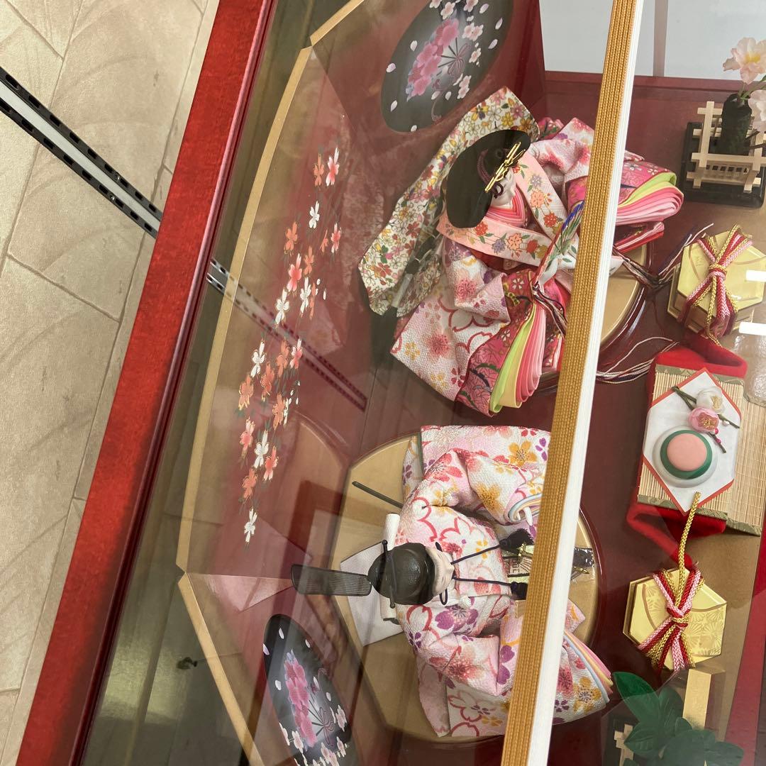 mara1126お値下げしました。久月ケース入り雛人形