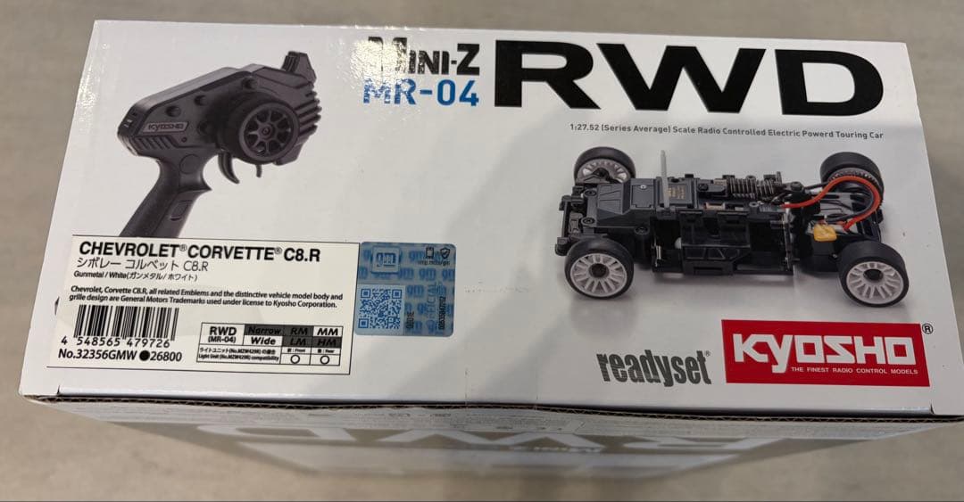 ミニッツRWD MR04RWD レディセット シボレーコルベット C8.R