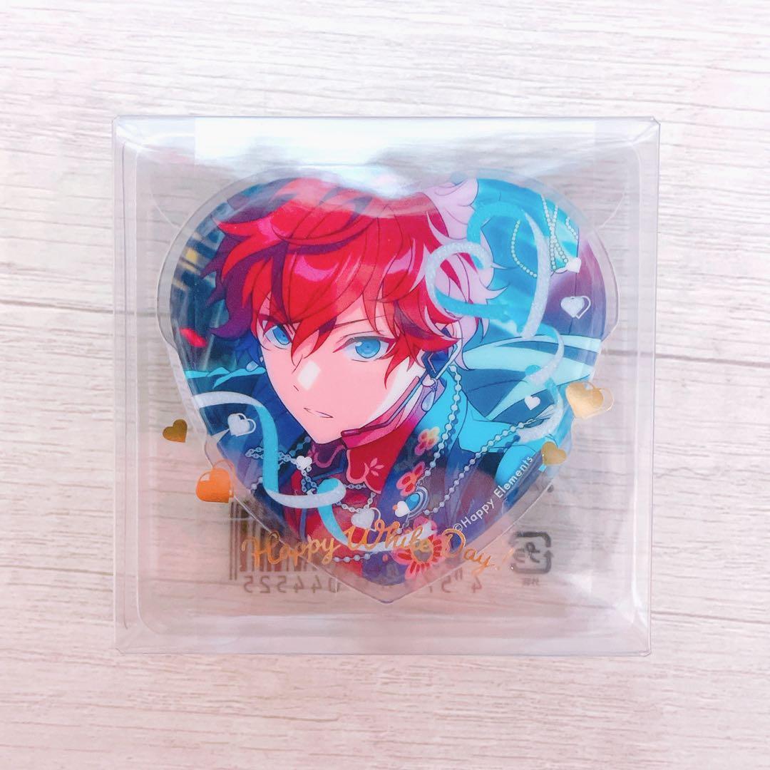 あんスタ ホワイトデーハート缶バッジ 天城一彩