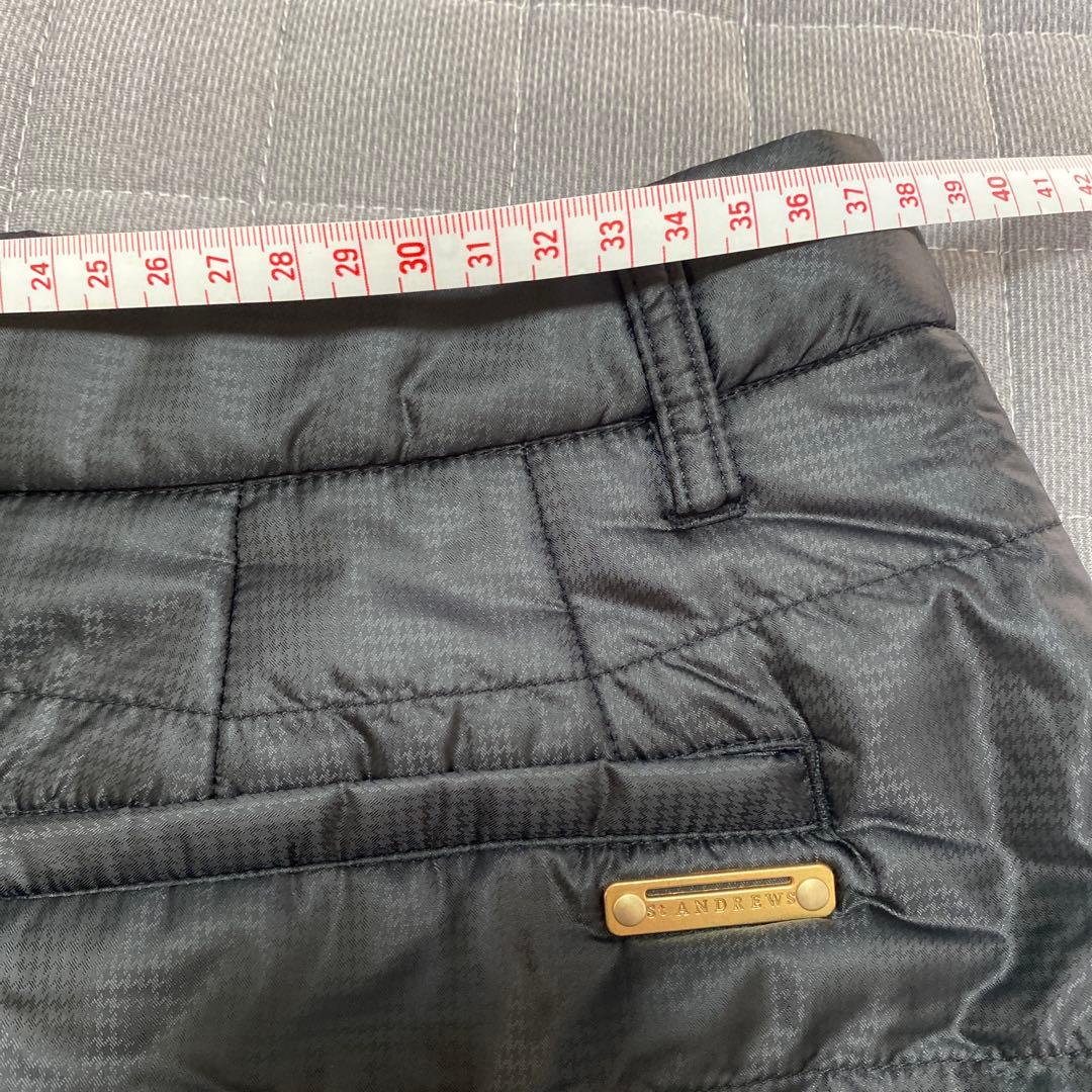 新品未使用♡セントアンドリュース♡Mサイズ中綿入りスカート♡黒です