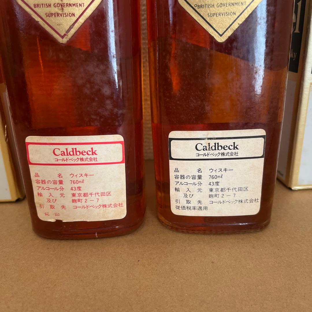 ジョニーウォーカー ブラック レッド 古酒 760