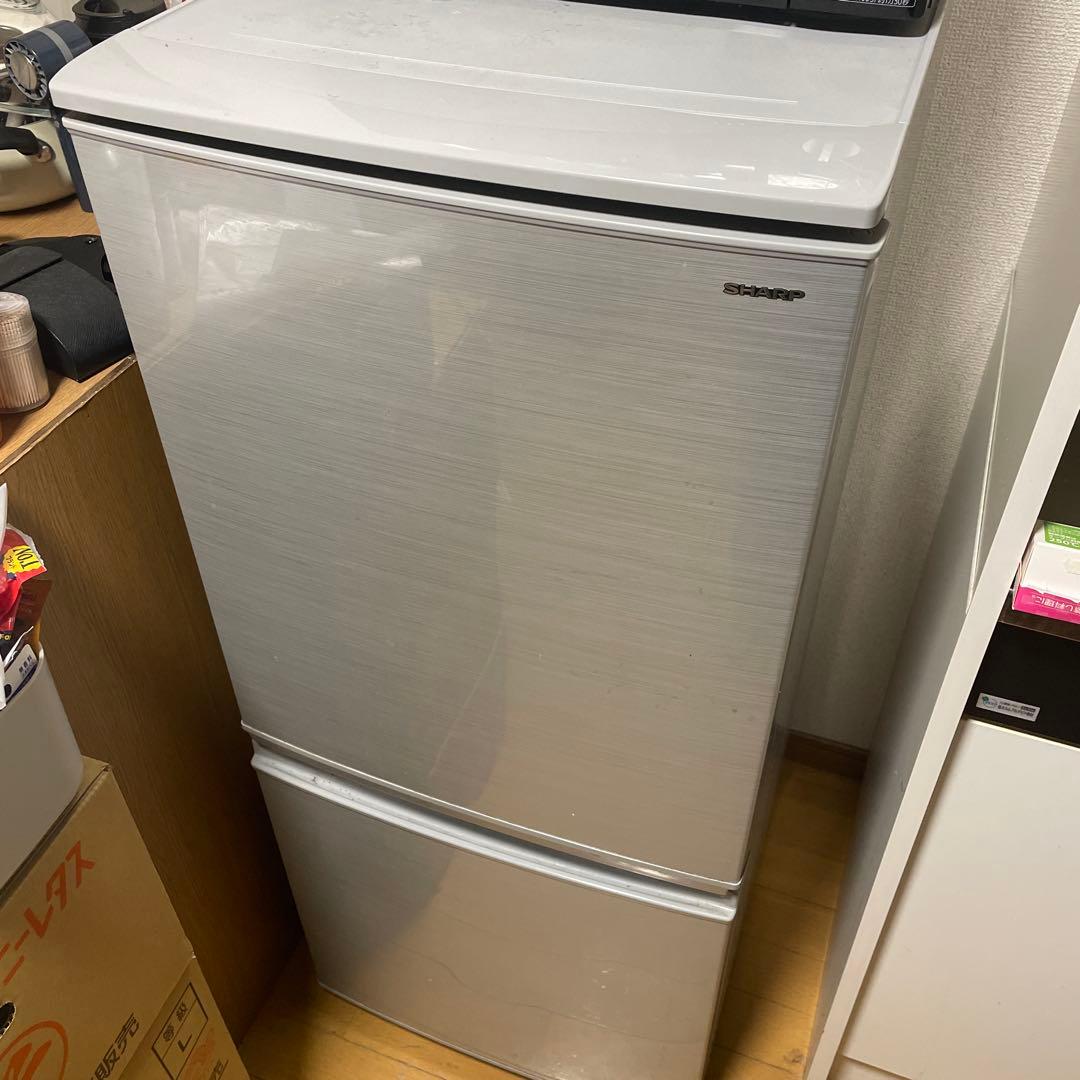 【引越しで急ぎの為安くしてます！】シャープ SJ-D14D 冷蔵庫 グレー