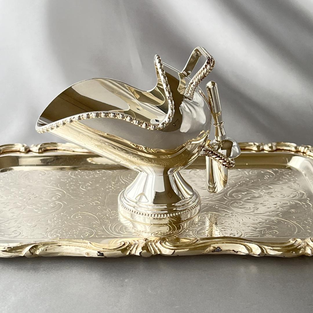 【Mappin & Webb】 マッピンアンドウェッブ シュガースカットル