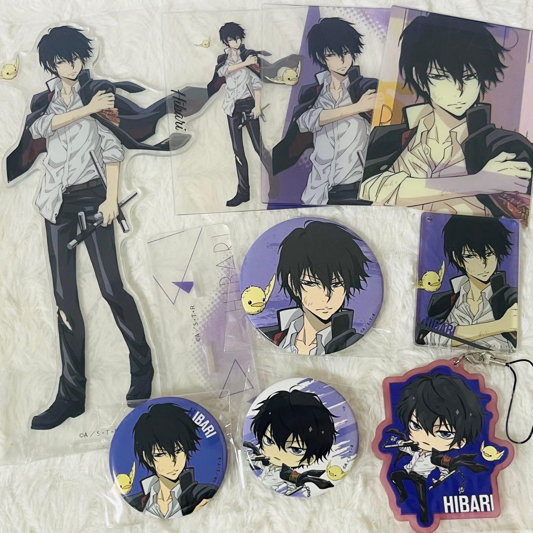 家庭教師ヒットマンREBORN 雲雀恭弥 ひこくじ アクスタ 缶バッジ ラバスト