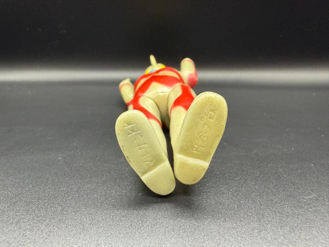 激レア】当時物 マルサン ウルトラマンエース ミドルソフビ 14cm 希少
