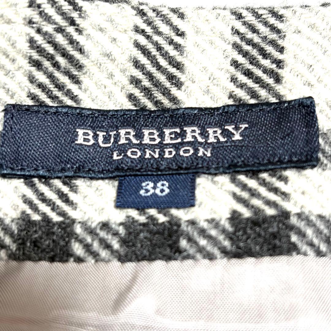 ✨美品✨ バーバリーロンドン プリーツスカート ノバチェック メガチェック 38