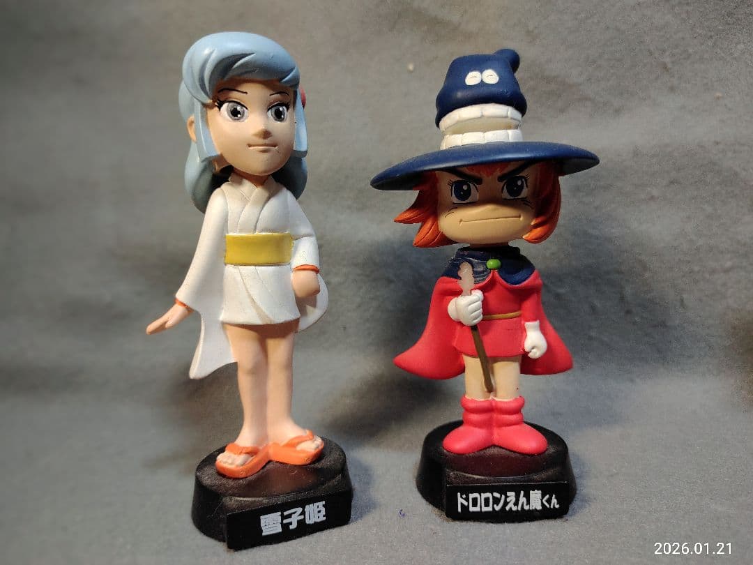 昭和レトロ ドロロンえん魔くん 雪子姫 首ふり人形