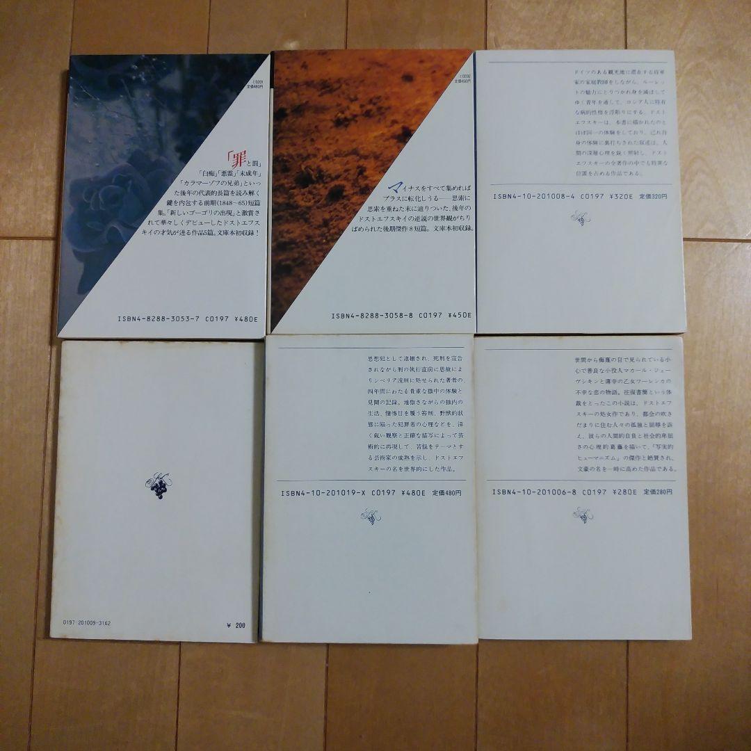 ドストエフスキー 19冊セット 罪と罰、未成年、悪霊、カラマーゾフの