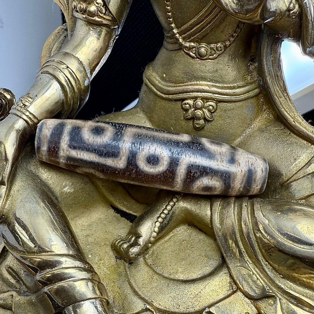 九眼天珠 原石 1855 老礦天珠 ジービーズ 呪物 護符 お守り - メルカリ