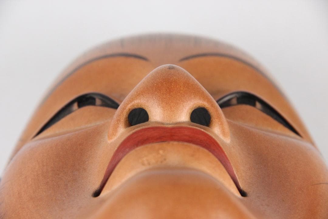 能面 猩々 能面袋付き 美品 美男 児嶋草 銘 あり EL11-10 - メルカリ