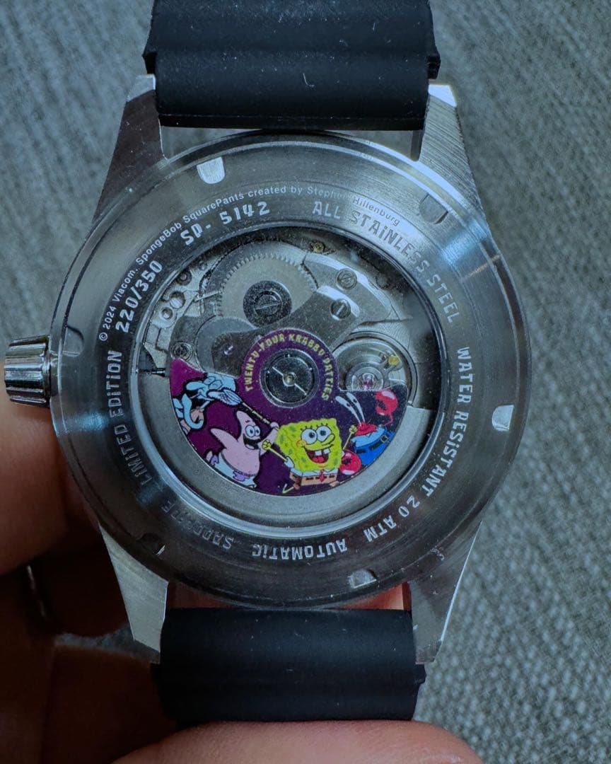 スピニカー　ケーヒル スポンジ・ボブ スクエアパンツ リミテッド エディション