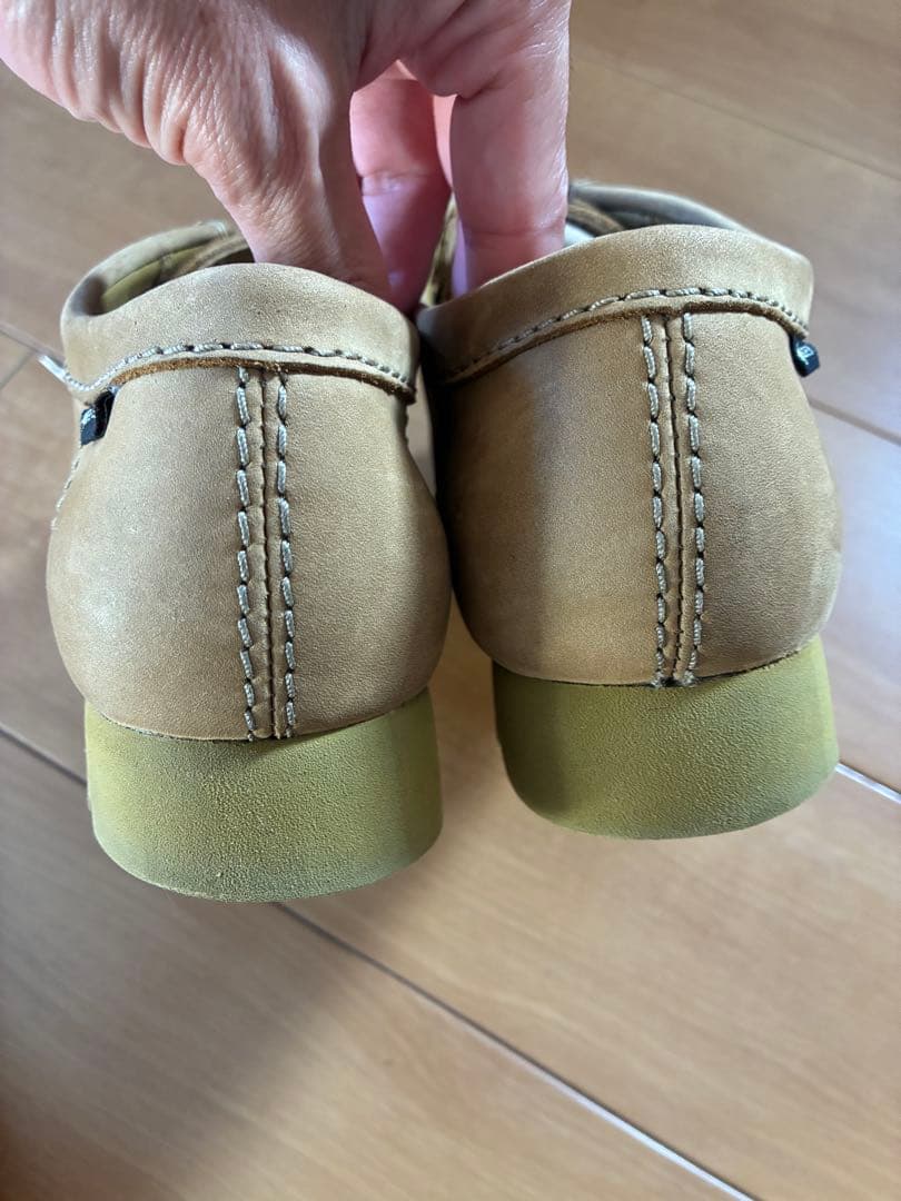 CLARKS GORE-TEX ベージュモカシン