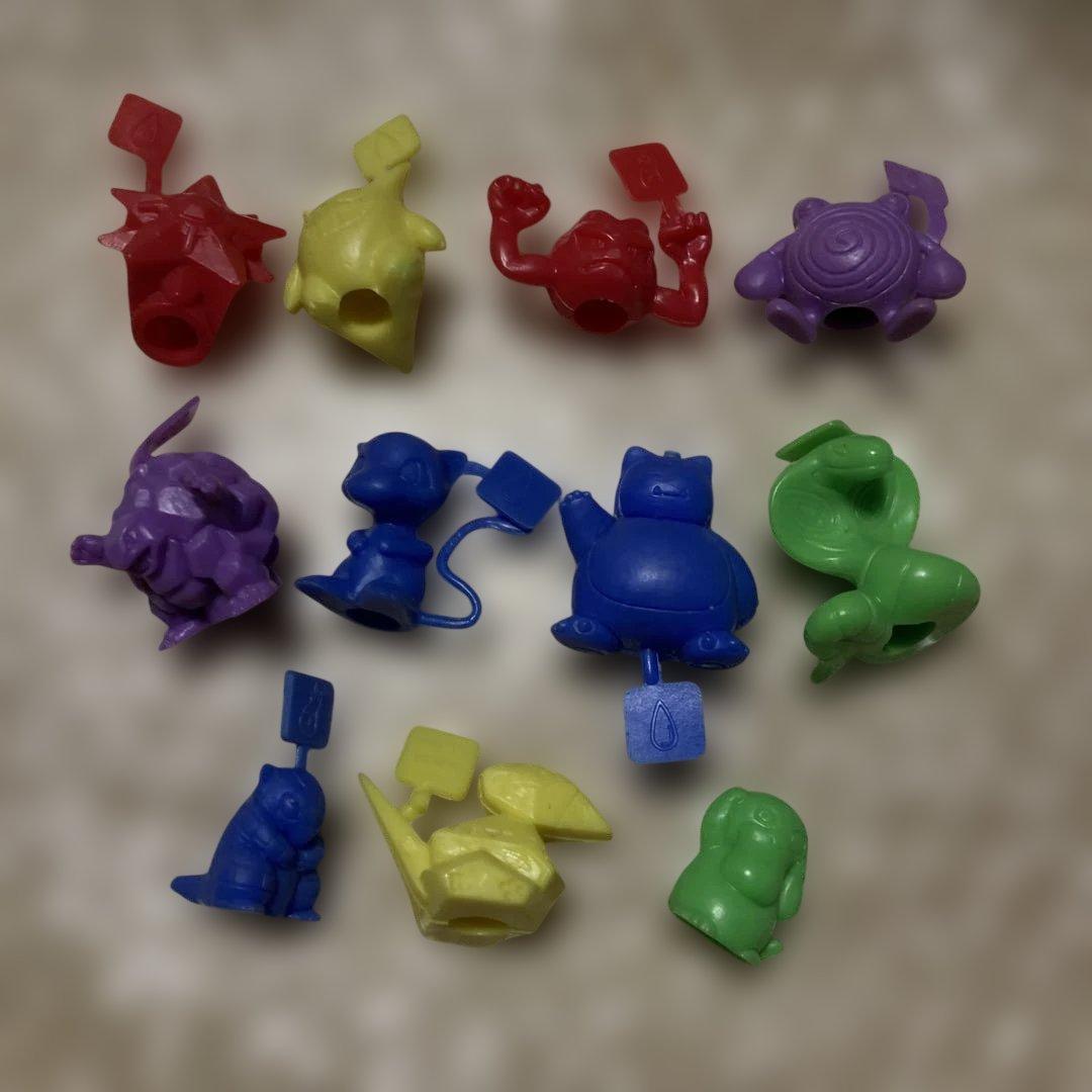 y*u様 ポケモンガチャ　塩ビ人形　消しゴムフィギュア フルコンプ　未切りあり