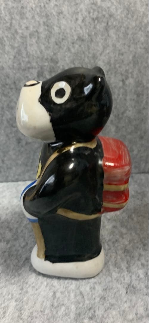 のらくろ陶器像