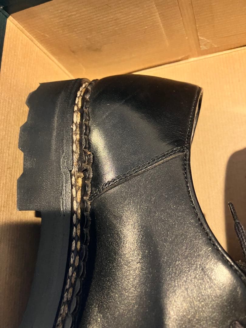 Paraboot ミカエルNoir サイズ38 パラブーツ MICHAEL