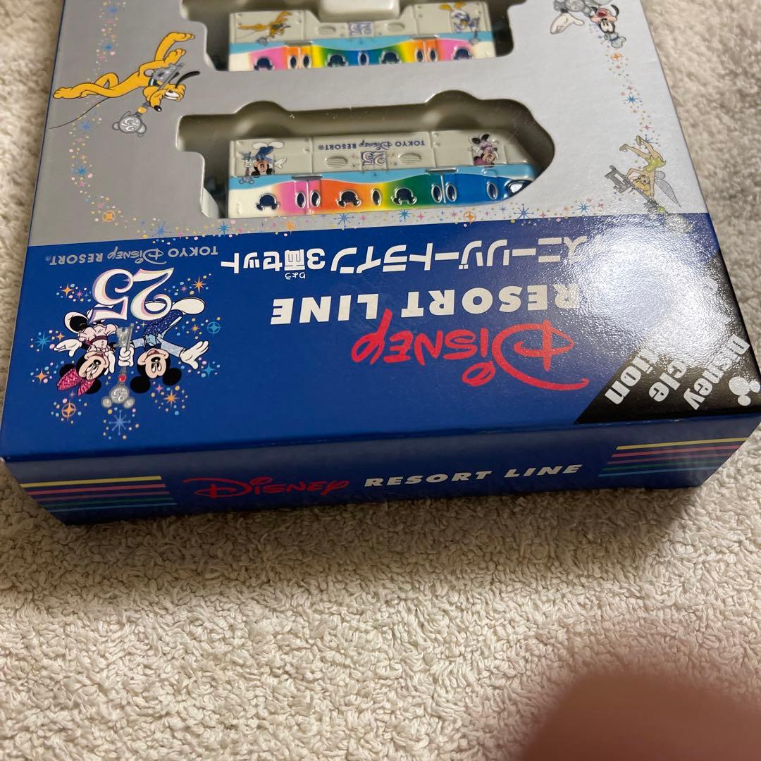 東京ディズニーランド　25周年　リゾートライン3両セット