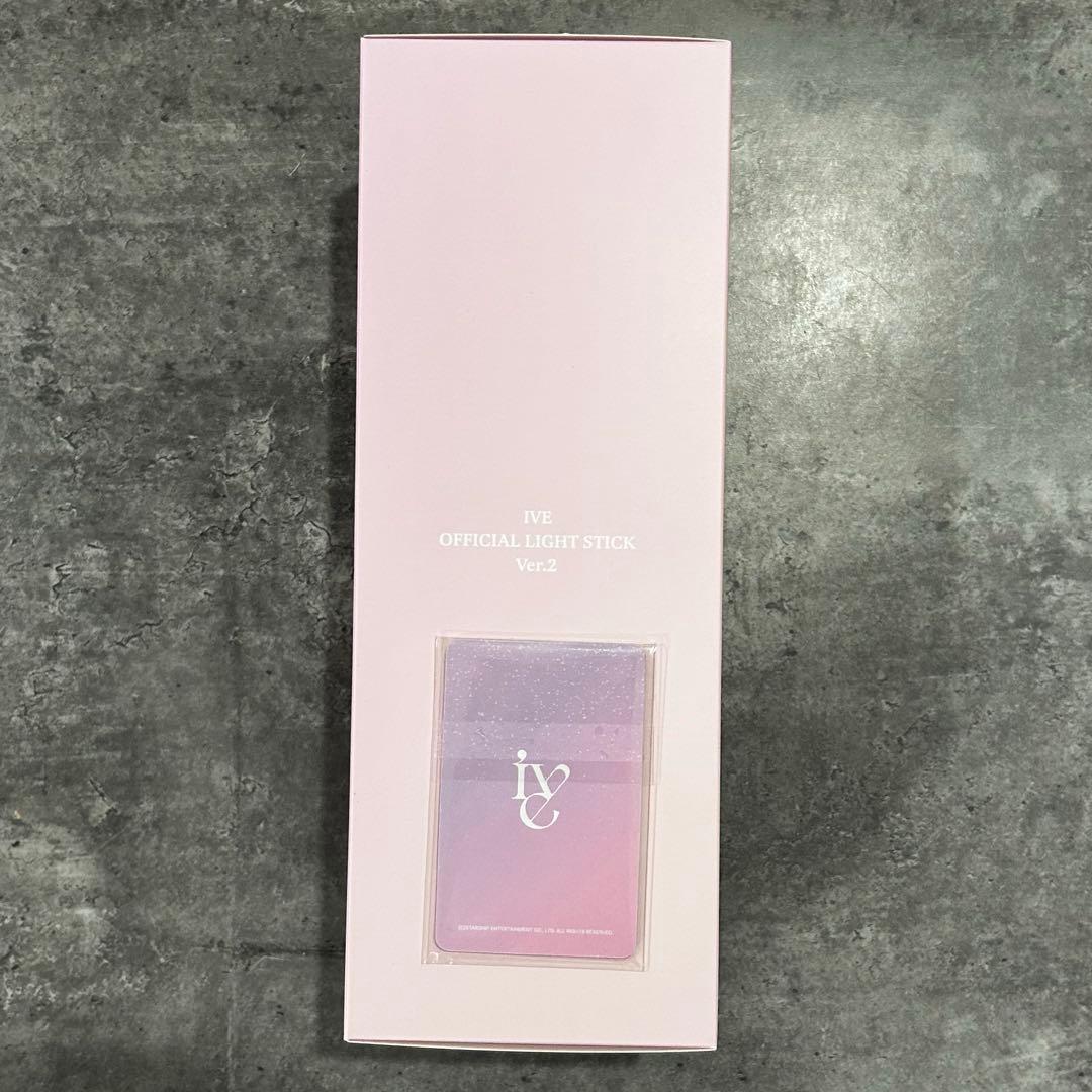 特典トレカ6枚付き IVE ペンライト公式 VER.2 新品 最新 ver2 - メルカリ