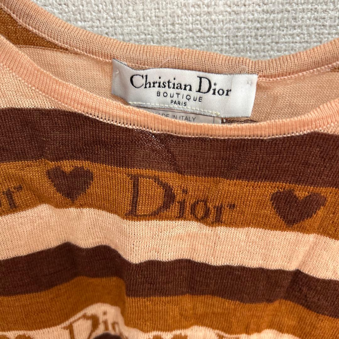 Christian Dior ストライプタンクトップ 36