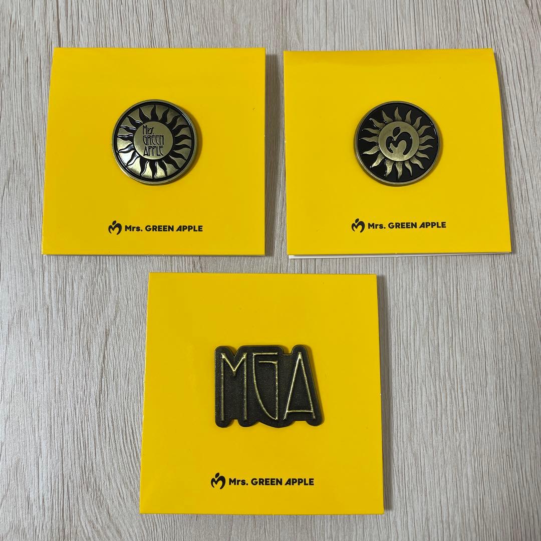 ミセスグリーンアップル ピンズ 3種 ランダム バベルの塔 - メルカリ