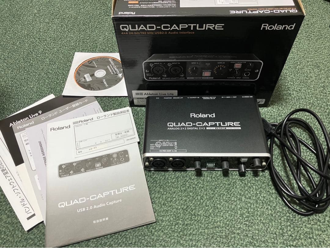 Roland QUAD-CAPTURE オーディオインターフェイス - メルカリ