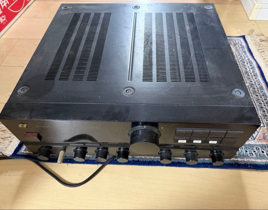 ジャンク】サンスイ プリメインアンプAU-α607 Extra - メルカリ