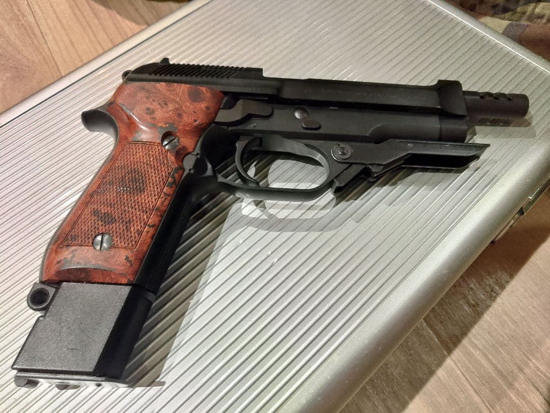 KSC M93RII ガスブローバック ABS セミ/フル/3バースト作動