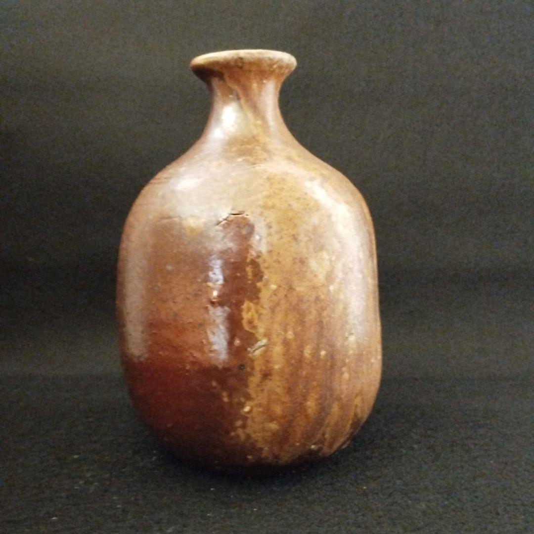 人間国宝　伊勢崎淳　備前徳利