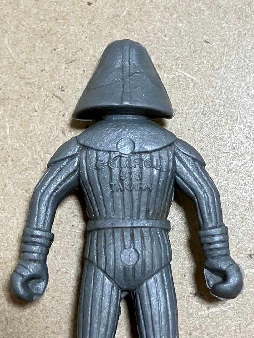 スターウォーズ　ダースベイダー　森永キャラメル　消しゴム　灰色　タカラ